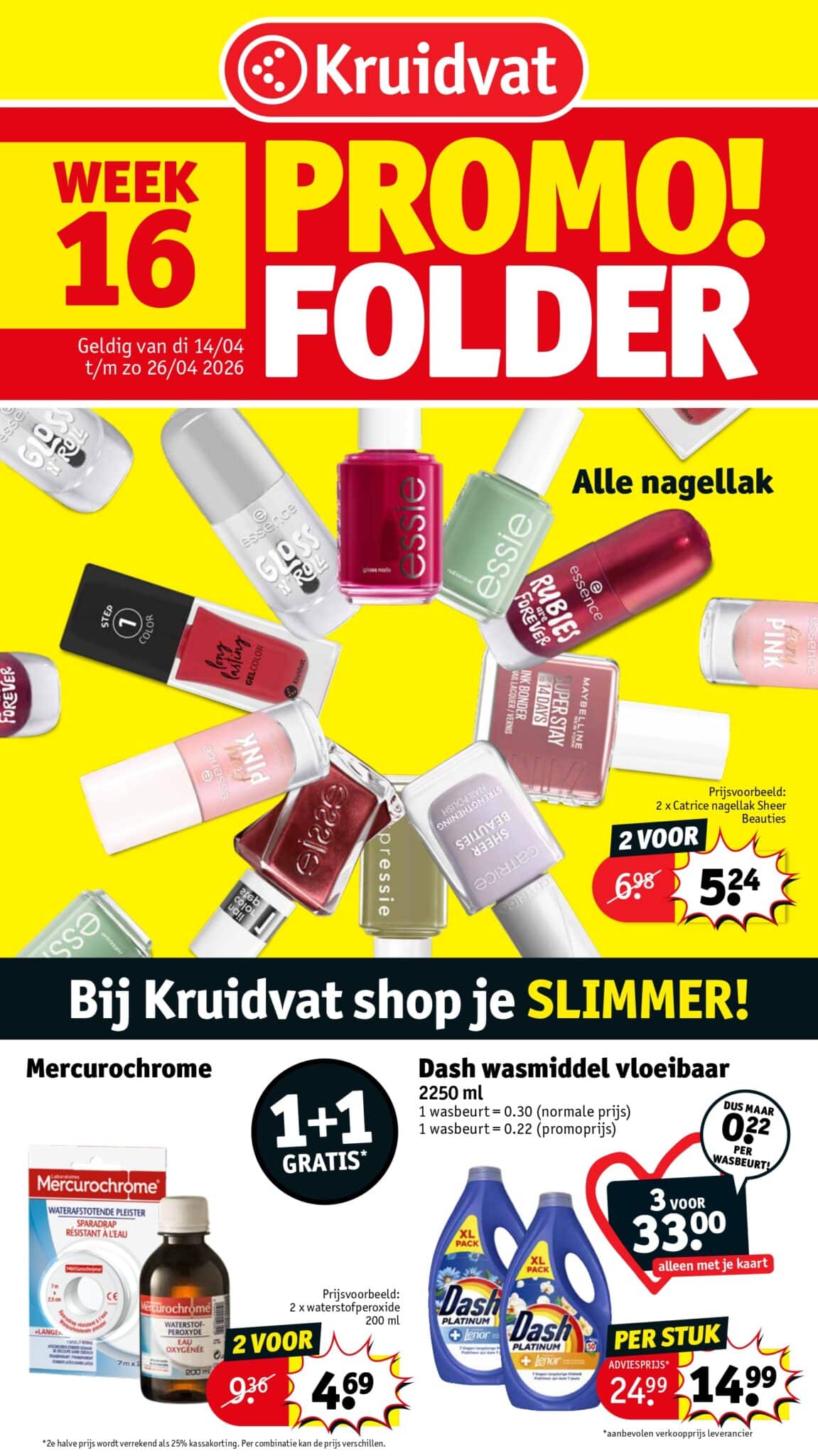Kruidvat folder