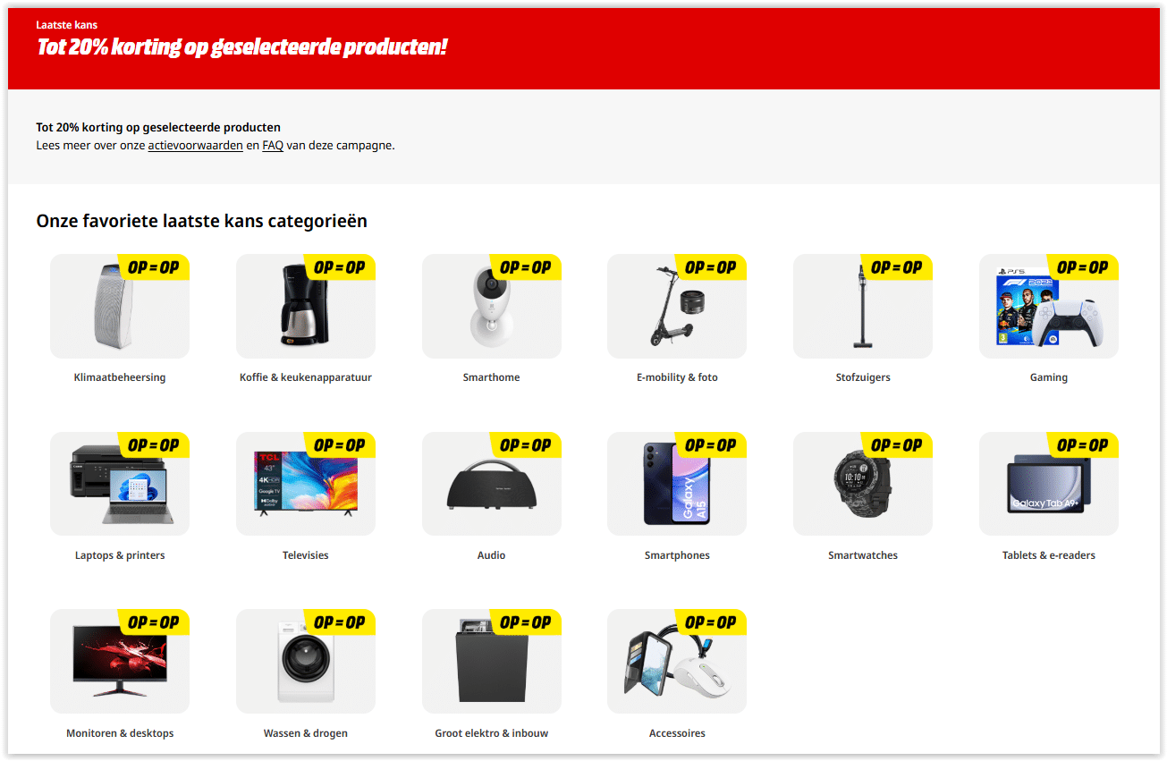 Media Markt folder