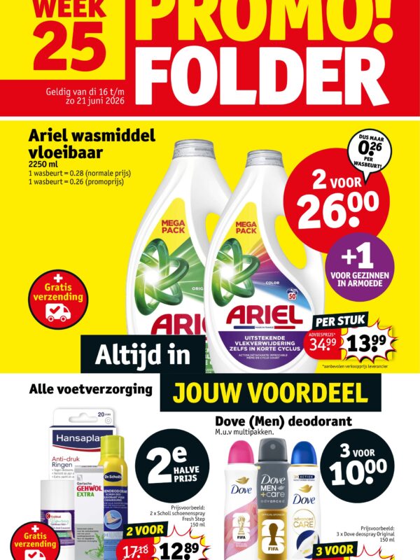 Kruidvat folder