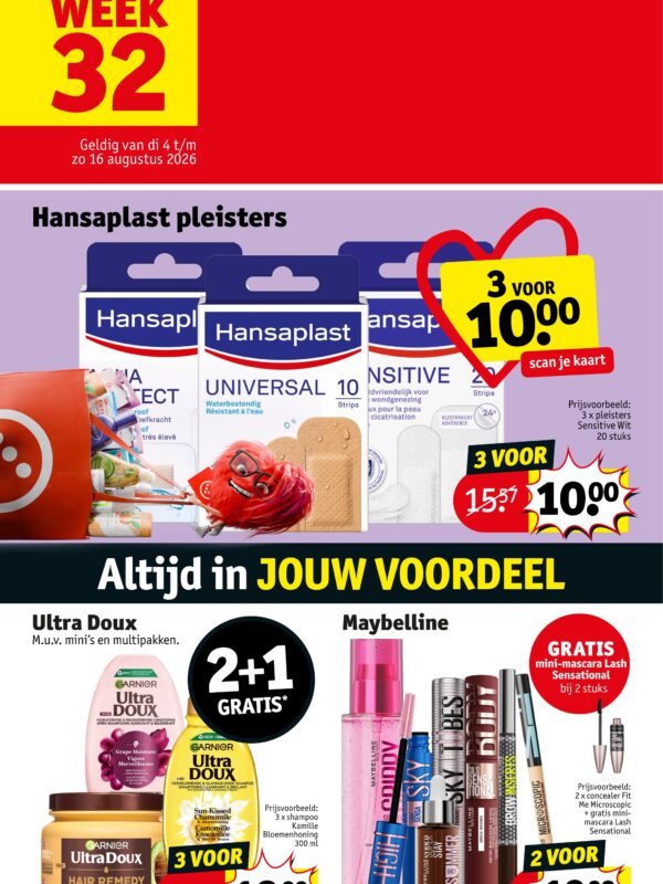 Kruidvat folder