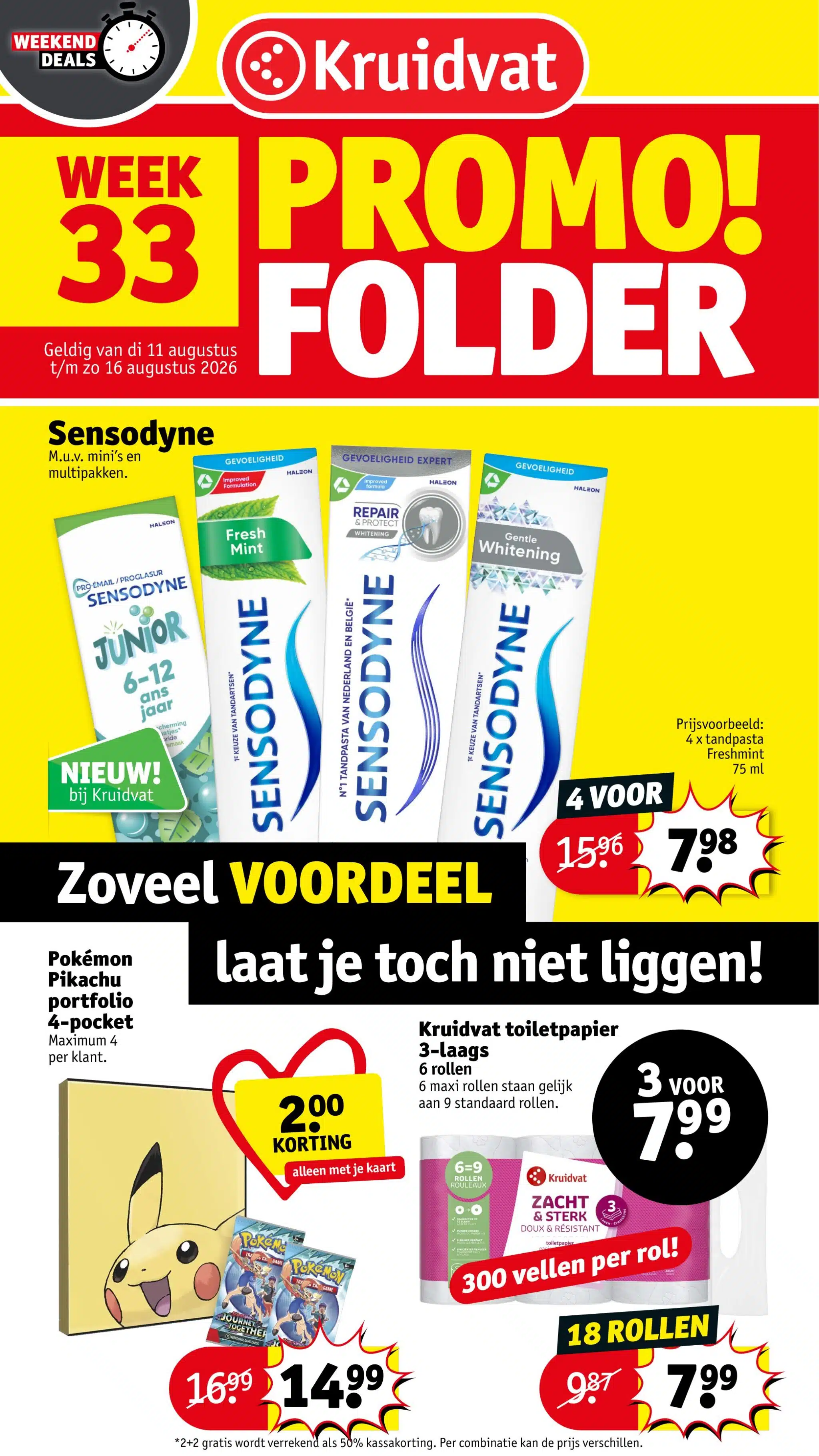 Kruidvat folder