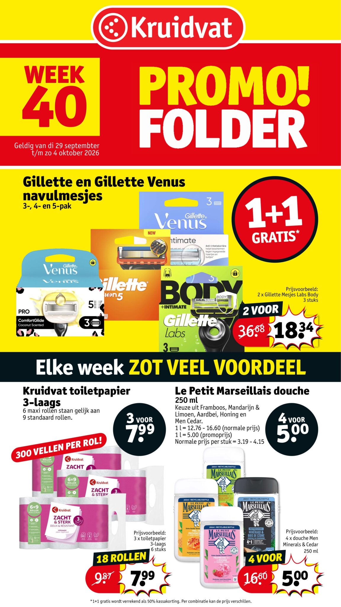 Kruidvat folder