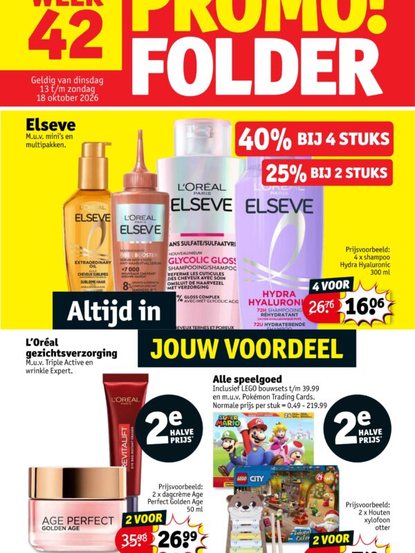 Kruidvat folder