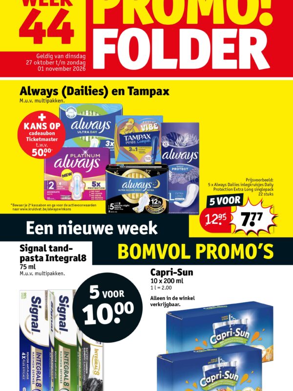 Kruidvat folder