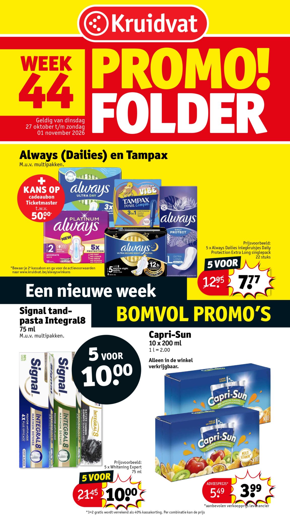 Kruidvat folder